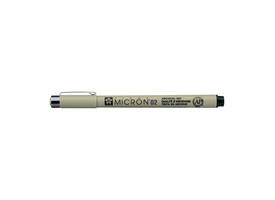 Fineliner Sakura Pigma Micron 02 0.3mm zwart
