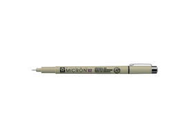 Fineliner Sakura Pigma Micron 02 0.3mm zwart