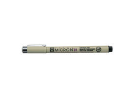 Fineliner Sakura Pigma Micron 01 0.25mm zwart