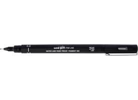 Fineliner Uni-ball Pin 0.3mm zwart