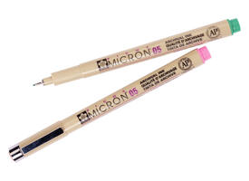 Fineliner Sakura Pigma Micron 05 0.45mm set à 9 kleuren