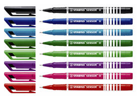 Fineliner STABILO Sensor 187/43 medium lichtgroen