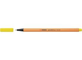Fineliner STABILO point 88/024 fijn neon geel