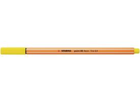 Fineliner STABILO point 88/024 fijn neon geel