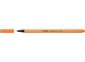Fineliner STABILO point 88/054 fijn neon oranje
