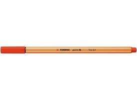 Fineliner STABILO point 88/40 fijn rood