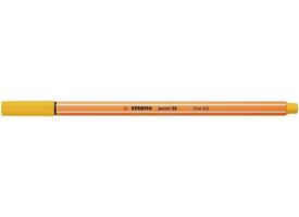 Fineliner STABILO point 88/44 fijn geel