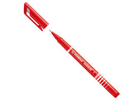 Fineliner STABILO Sensor 189/40 fijn rood