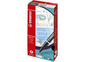 Fineliner STABILO Sensor 189/46 fijn zwart