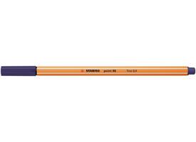 Fineliner STABILO point 88/22 fijn Pruisisch blauw