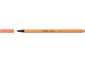 Fineliner STABILO point 88/26 fijn abrikoos