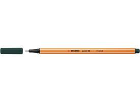 Fineliner STABILO point 88/63 fijn aardegroen