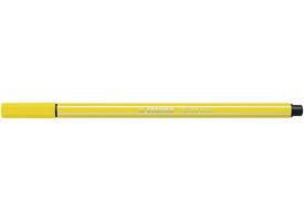 Viltstift STABILO Pen 68/024 medium neon geel