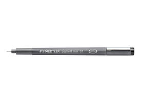 Fineliner Staedtler Pigment 308 zwart 0.1mm