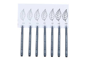 Fineliner Staedtler Pigment 308 zwart 0.6mm