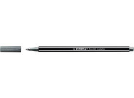 Viltstift STABILO Pen 68/805 medium metallic zilver