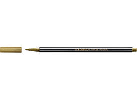 Viltstift STABILO Pen 68/810 medium metallic goud