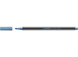 Viltstift STABILO Pen 68/841 medium metallic blauw