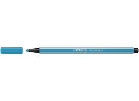 Viltstift STABILO Pen 68/031 medium neon blauw