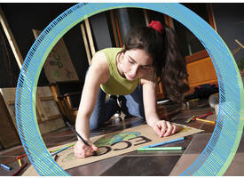Viltstift STABILO Pen 68/40 Arty medium assorti blik à 40 stuks