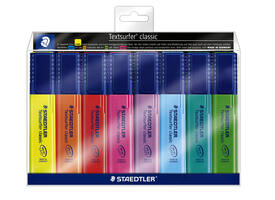 Markeerstift Staedtler 364 Textsurfer assorti 8 stuks