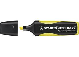 Markeerstift STABILO GREEN BOSS 6070/24 geel