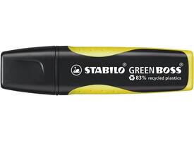 Markeerstift STABILO GREEN BOSS 6070/24 geel
