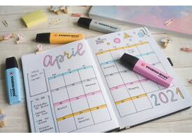 Markeerstift STABILO BOSS Original 70/140 pastel zacht koraalrood