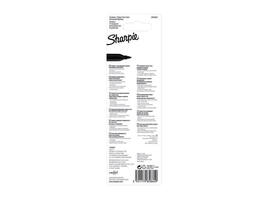 Viltstift Sharpie rond fijn zwart blister à 2 stuks
