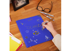 Viltstift Sharpie rond fijn metallic assorti blister à 3 stuks