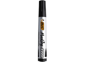 Viltstift Bic 2000 ecolutions rond large zwart
