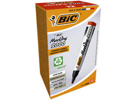 Viltstift Bic 2000 ecolutions rond large rood