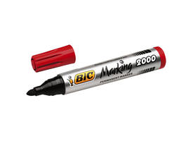 Viltstift Bic 2000 ecolutions rond large rood