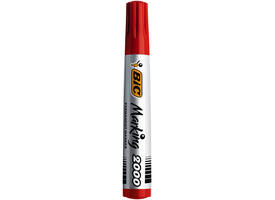 Viltstift Bic 2000 ecolutions rond large rood