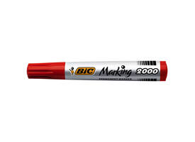 Viltstift Bic 2000 ecolutions rond large rood