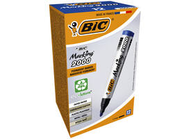Viltstift Bic 2000 ecolutions rond large blauw