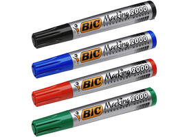 Viltstift Bic 2000 ecolutions rond large groen