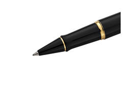 Rollerpen Waterman Expert black lacquer GT fijn