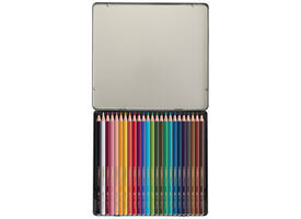 Kleurpotloden STABILO 1624 aquacolor assorti blik à 24 stuks