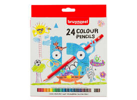 Kleurpotloden Bruynzeel Kids assorti 24 stuks