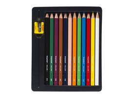 Kleurpotloden Bruynzeel Kids Triple assorti 12 stuks
