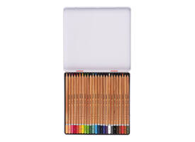Kleurpotloden Bruynzeel Expression assorti blik à 24 stuks