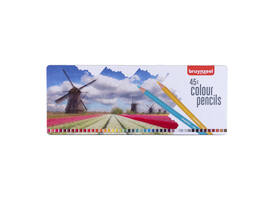 Kleurpotloden Bruynzeel Creatives Holland assorti blik à 45 stuks