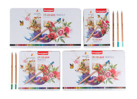 Kleurpotloden Bruynzeel Expression assorti blik à 36 stuks