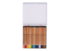 Kleurpotloden Bruynzeel Expression aquarel assorti blik à 24 stuks