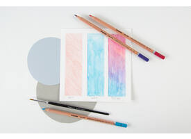 Kleurpotloden Bruynzeel Expression aquarel assorti blik à 24 stuks