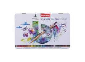 Kleurpotloden Bruynzeel Expression aquarel assorti blik à 36 stuks
