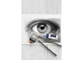 Potlood Faber-Castell 6 hardheden inclusief puntenslijper en gum