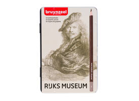 Potlood Bruynzeel Rijksmuseum Rembrandt van Rijn blik à 12 hardheden