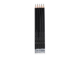 Potlood Bruynzeel Teens HB met gum 5 stuks